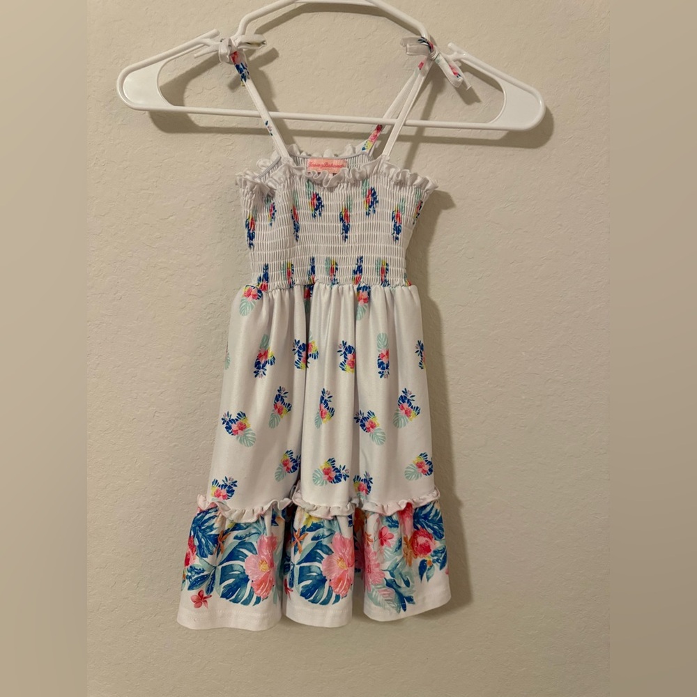 Little Girls Dress And Romper Lot Size 3T